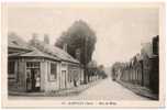 Carte Postale Ancienne Rantigny - Rue De Mouy - Bar. Au Bougnat Du Coin, Bière Ancel - Rantigny