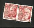 AusMi.Nr.209-10/ (Paar) E.Barton, H. Parkes (Politiker) - Mint Stamps