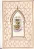 CARTE DOUBLE -  Souvenir De COMMUNION --  Panis Vivus - Communion