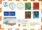 SWITZERLAND REGISTERED COVER 1981 BALLOON CANCELED BAR - Airships