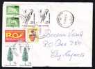 Porto + Stamps Very Rare On Cover 2008 !!! - Covers & Documents