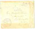 REF LPP5 - GRANDE BRETAGNE LETTRE EN FRANCHISE MILITAIRE I GM OCTOBRE 1917 - Storia Postale