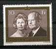 LIECHTENSTEIN : Série Courante : Couple Princier - 557** (YT) - Unused Stamps