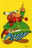 ASTERIX. TRES RARE CARTE PUB POUR IGLO. FAIT PARTIE D'UNE SERIE DE 4 CARTES. ABRARACOURCIX. 1969 DARGAUD / LOMBARD - Asterix