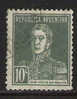 M920.-. ARGENTINIEN / ARGENTINA.- 1927.- MICHEL  # : 310  , USED - GENERAL SAN MARTIN - Usati