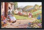 Wales Ethnic Postcard - Croeso Cymreig - A Welsh Welcome - Welsh Ladies - Ref 413 - Unclassified