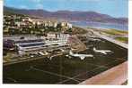 NICE   -   " VUE AERIENNE DE L´AEROPORT "   -   Editeur: Y.P.A. De Nice   N° 02N - Transport (air) - Airport