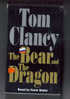 AUDIO BOOK " The Bear & The Dragon" By TOM CLANCY Four Cassettes PUB.-2000 - Casetes