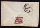 Peace 1954 Stamp On Cover! - Brieven En Documenten