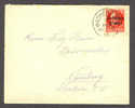 Germany Königreich Bayern Petite Deluxe WACHENROTH Cancel Cover Brief To Nürnberg Overprintet Volksstadt Bayern - Covers & Documents