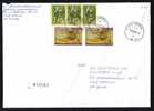 5x Stamp On Cover Registred Romania.(C) - Covers & Documents