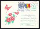 Revolution Stamp On Cover  Sent To Iasi.(S) - Storia Postale