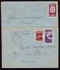 Nice Franking 1954 Stamp On Registred Cover (2)  Sent To Cluj.(Y) - Cartas & Documentos