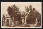 1940's Postcard - Church Of St. Nicholas & Memorial Newbury Berkshire - Ref 414 - Altri & Non Classificati