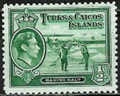 TURKS & CAICOS ISLANDS..1938..Michel # 119..MLH. - Turks And Caicos