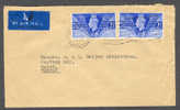 Great Britain By Airmail Label LONDON Cancel Cover 1946 To Malmö Sweden King George VI Victory Issue - Cartas & Documentos