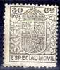 Especial Movil, Monarquia 30 Cts Gris - Steuermarken