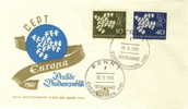 BUND FDC MICHEL 367X/68X EUROPA 1961 - 1961