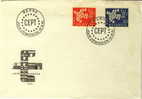 SWITZERLAND FDC MICHEL 736/37 EUROPA 1961 - 1961