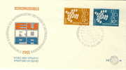 NEDERLAND FDC MICHEL 765/66 EUROPA 1961 - 1961