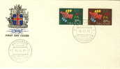 ICELAND FDC MICHEL 354/55 EUROPA 1961 - 1961