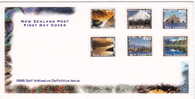 1996 New Zealand Self Adhesive Definitives FDC  Uncancelled - FDC