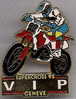 MAGNIFIQUE PIN´S - SUPERCROSS 92 V.I.P GENEVE - Motos