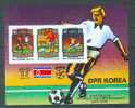 Corée Du Nord  -  Football  -  Mi  Bloc  79  ** - MNH  -  Espana 1982  - NON Dentelé  -  Valeur 17 Euros - 1982 – Espagne