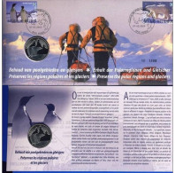 2009- NUMISLETTER-PRESERVER LES GLACIERS-8930-MENEN-7 MARS*****2000exemplaires Artique-antarctique-- - Numisletters