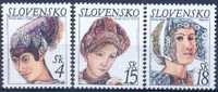 SK 1999-333-5 COSTUME, SLOVAKIA, 1 X 3v, MNH - Ungebraucht