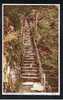 Early Postcard Jacob's Ladder Devil's Bridge Cardiganshire Wales - Ref 416 - Cardiganshire