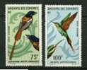 Comores ** PA N° 20 - 21 - Oiseaux - - Sonstige & Ohne Zuordnung