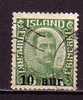 Q1051 - ISLANDE ICELAND Yv N°104 - Used Stamps