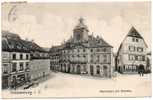 Carte Postale Ancienne Wissembourg (Weissenburg) - Marktplatz Mit Rathaus - Wissembourg