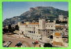 MONACO - MONTE-CARLO - VU D´ENSEMBLE DU  PALAIS PRINCIER - ANIMÉE DE VOITURES - ÉDITION LA CIGOGNE - - Palais Princier