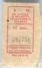 Russia, Leningrad: One-way Tram,Trolleybus,Bus Ticket 3 - Europa