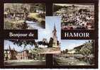 CPSM.   BONJOUR DE HAMOIR. - Hamoir
