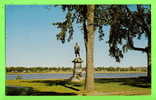 FREDERICTON, N.B. - MONUMENT TO ROBERT BURN - - Fredericton