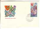 USSR / RUSSIA FDC 1980 - Space - INTERKOSMOS - USSR / HUNGARY - Russia & USSR