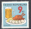 2005 CZECH REP. - EUROPA (FOOD)- 1V MNH - 2005