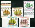 ● BULGARIA  - Rep. Pop. - NAVI -1986  - N.  3037 / 41  Usati , Serietta -  528 - Used Stamps