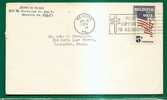 US - FLAG COVER READING, PA To LANCASTER With VF CLOSING VIGNETTES (x5) - Sobres