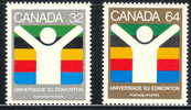 Canada # 981 - 982 MNH VF Complete World University Games. Sports - Neufs