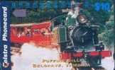 # AUSTRALIA 175 Puffing Billy Belgrave -train- 10 Anritsu   Tres Bon Etat - Australia