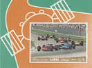 Ajman-1969 Racing Cars Imperforated  Souvenir Sheet MNH - Automobile