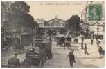 CPA PARIS GARE DE L'EST - Distrito: 10