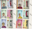 Ajman-Auto Racing Heroes Set MNH,one Stamp With A Toned Spot - Cars