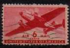 U.S.A.   Scott #  C 25  F-VF USED - 2a. 1941-1960 Gebraucht