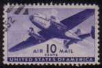 U.S.A.   Scott #  C 27  F-VF USED - 2a. 1941-1960 Gebraucht