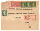 HYERES  R.  1923 - Covers & Documents